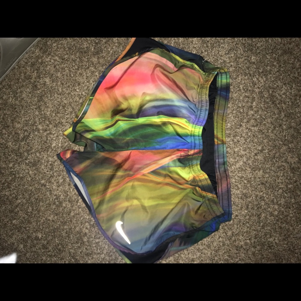 Nike medium running shorts.